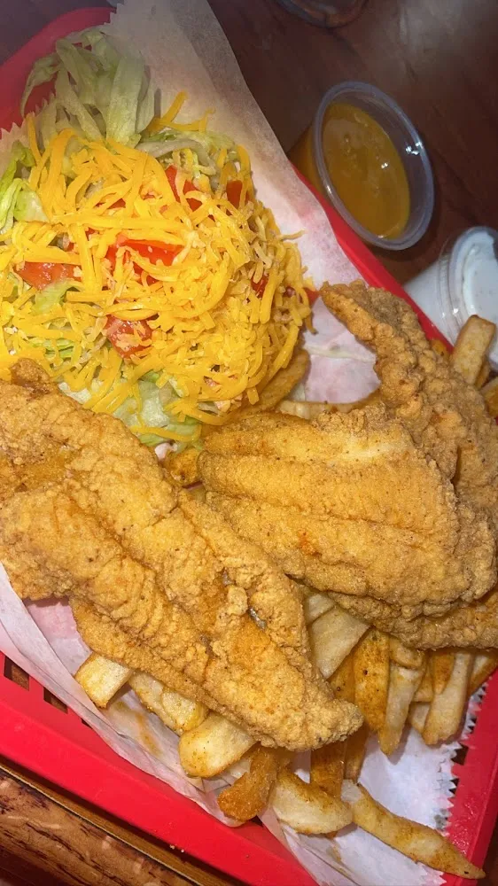 Catfish with Fries