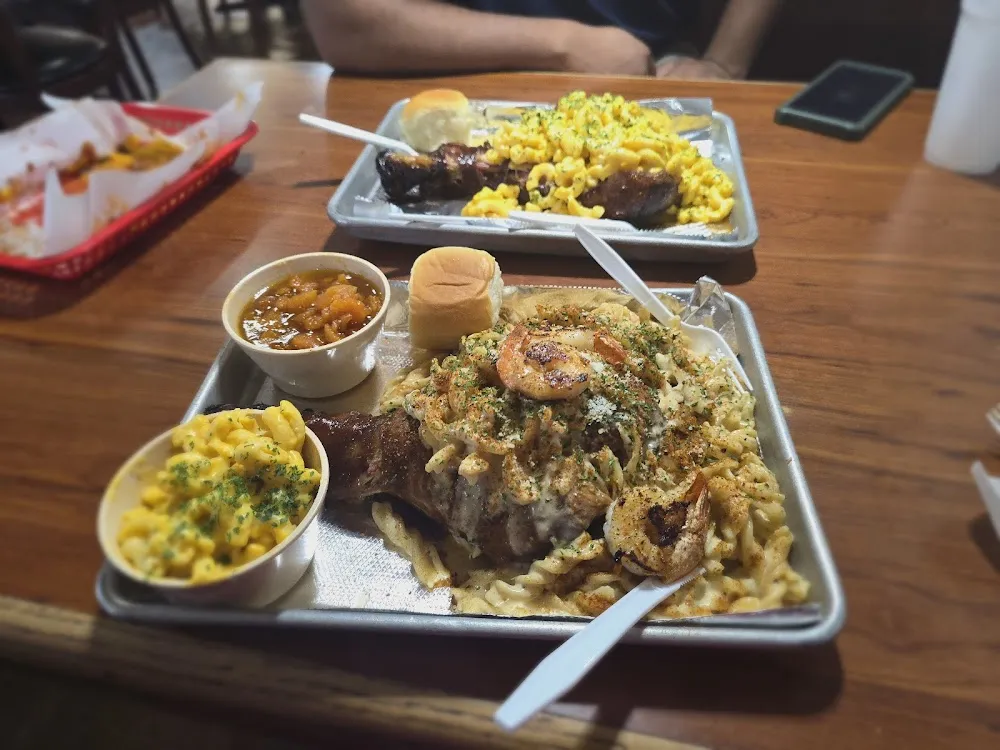 Shrimp Alfredo Krazy Leg